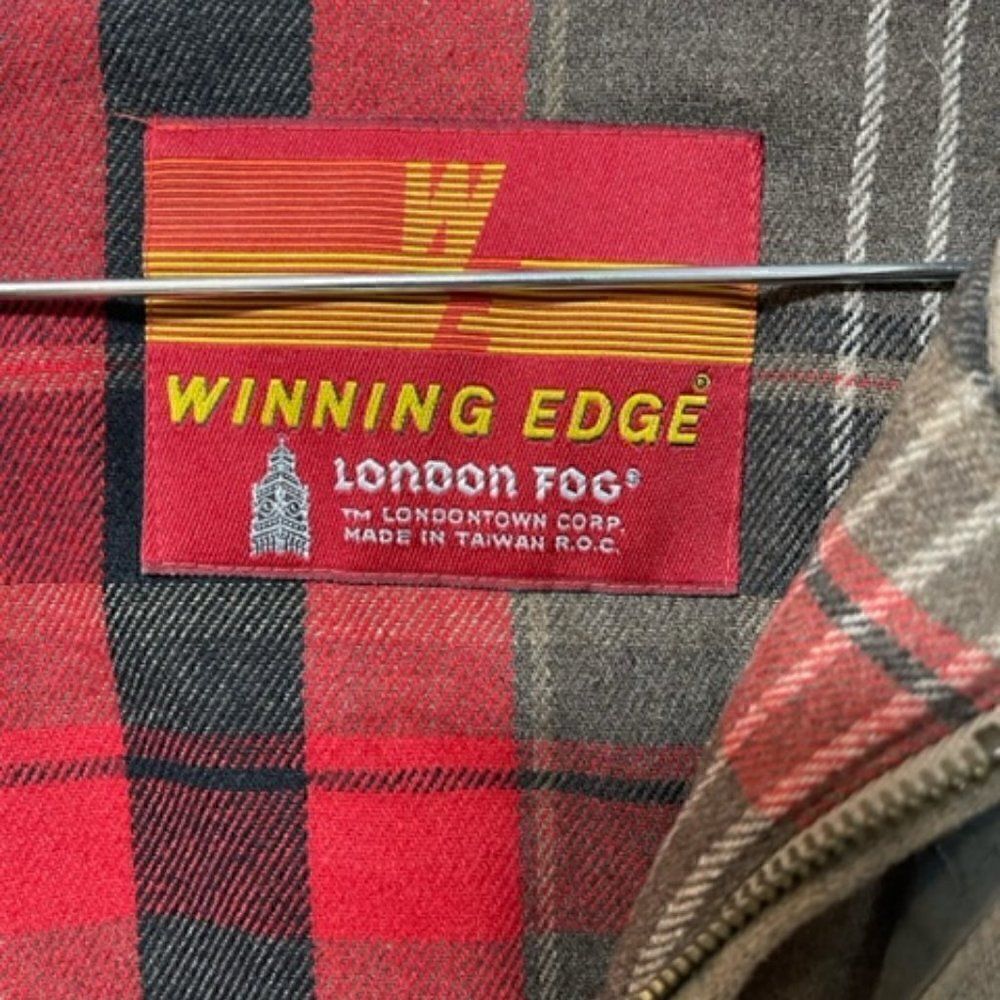 Vintage London Fog Winning Edge Wool Flannel Lined Jacket Euc Sz 42r Excellent C View 5